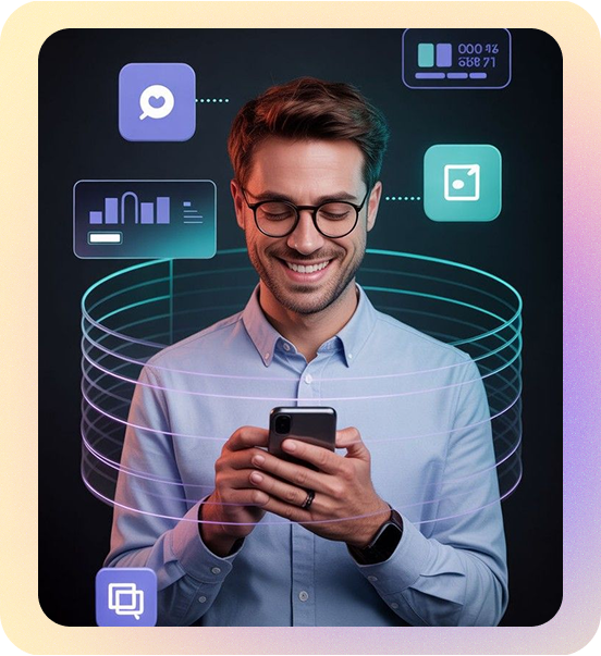LaunchMax AI workspace preview